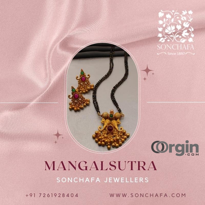 Shop Online For Designer Mangalsutra at Sonchafa Jewellers