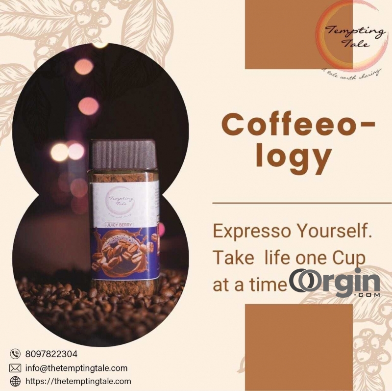The Tempting Tale | Buy Online Berry Instant Coffee Powder 