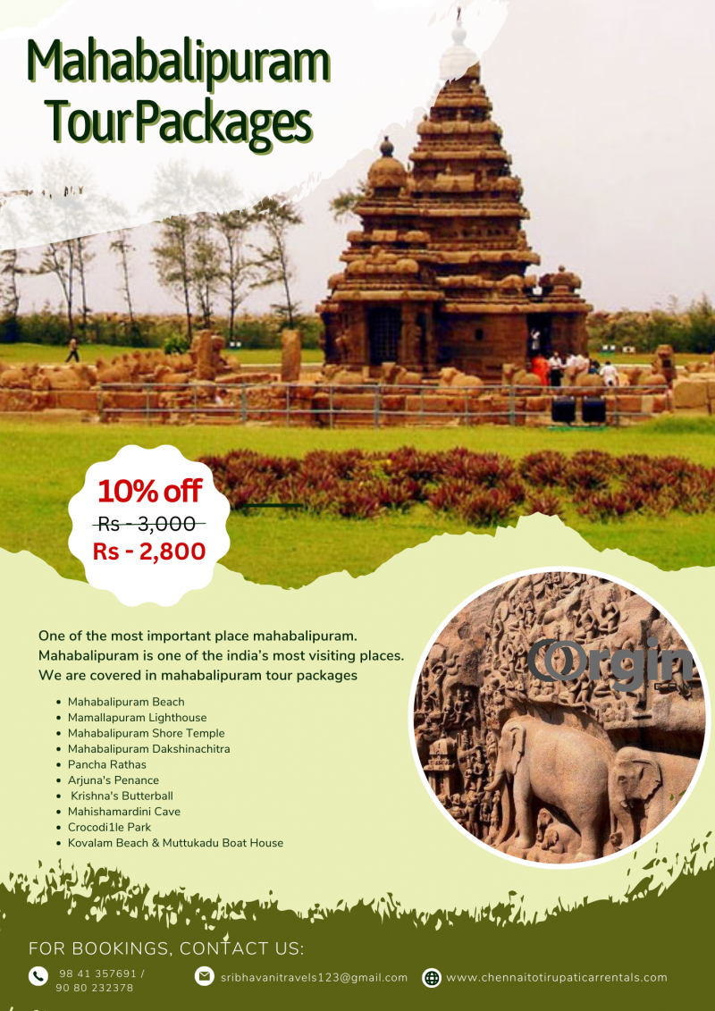 The Colorful History of Mahabalipuram Tour Packages