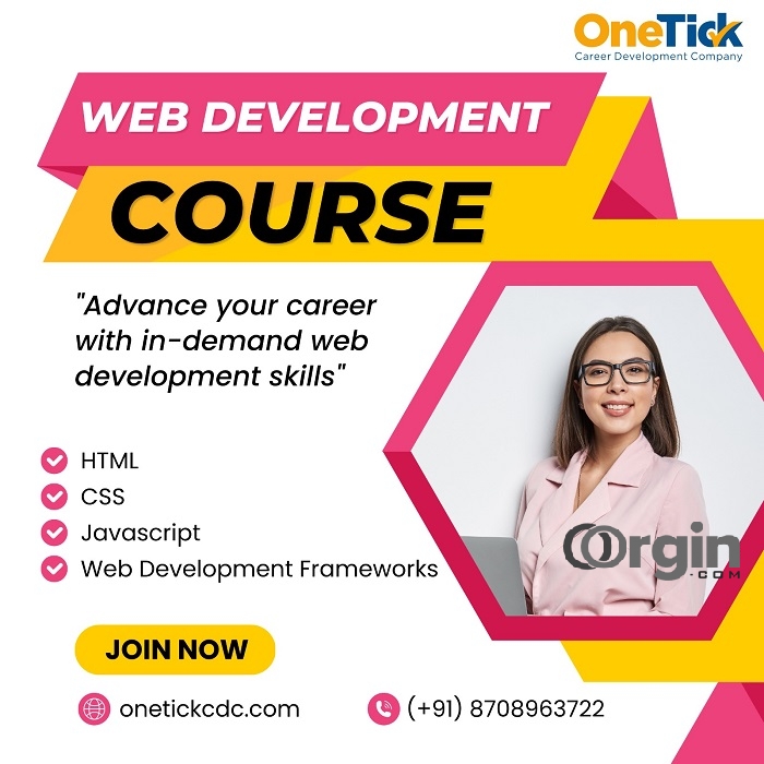 Web Development Training Institute in Faridabad - OneTick CDC