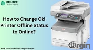 How to Change Oki Printer Offline Status to Online?