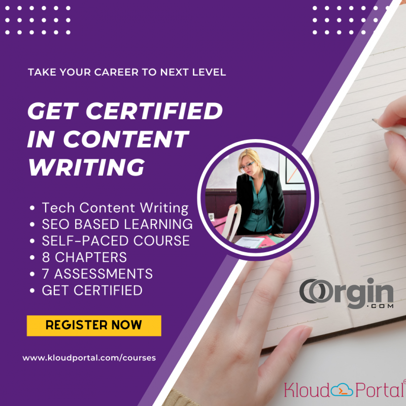 There are now available free online content writing classes.