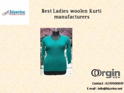  Superior Ladies woolen  Kurtis manufacturers 