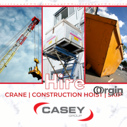 Hire tower cranes in Ireland - Casey Group