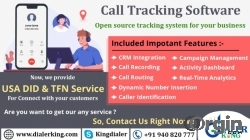 Call tracking software provide by Dialerking Technologies 