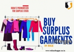 Branded Surplus Garments Suppliers in India