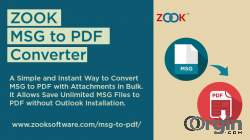 Bulk Export MSG Files into PDF Format in 3 Simple Steps