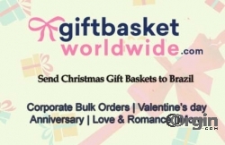 Make Online Christmas Gift Baskets Delivery in BRAZIL at Cheap Price