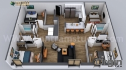 3D Floor Plan Services for a Visionary House in Indianapolis