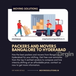 Hire Verified Packers and Movers Bangalore to Hyderabad
