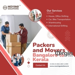 Licensed Packers and Movers Bangalore to Kerala List for Shifting