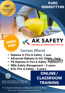 MBA SAFETY MANAGEMENT COURSES IN TRICHY