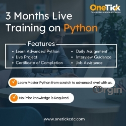 Best Python Training Course in Faridabad - Onetick Cdc