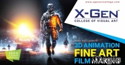 Diploma in 3d Animation & Film Making - X-Gen College of Visual Art