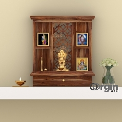 Wooden Puja mandir (Temple) | Numerique Furniture