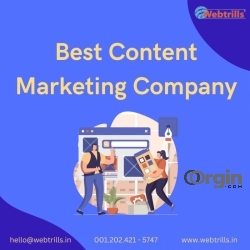 Discover the Best Content Marketing Company | Webtrills 
