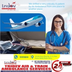Patient Transportation by Tridev Air Ambulance from Mumbai