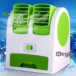 Dual Bladeless Air Cooler | Mini Cooler | Mini Fan