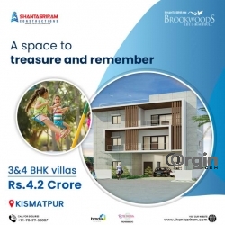 3 and 4bhk villas in appa junction | Shanta Sriram