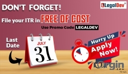 Legal Dev Provide Online Free ITR Filing Coupon Code 