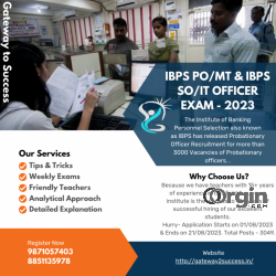 Gateway to Success - IBPS PO/MT & IBPS SO/IT Officer Exam - 2023
