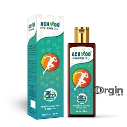 Achoo pain relief oil  for painful knees, muscles, arthritis, brusitis